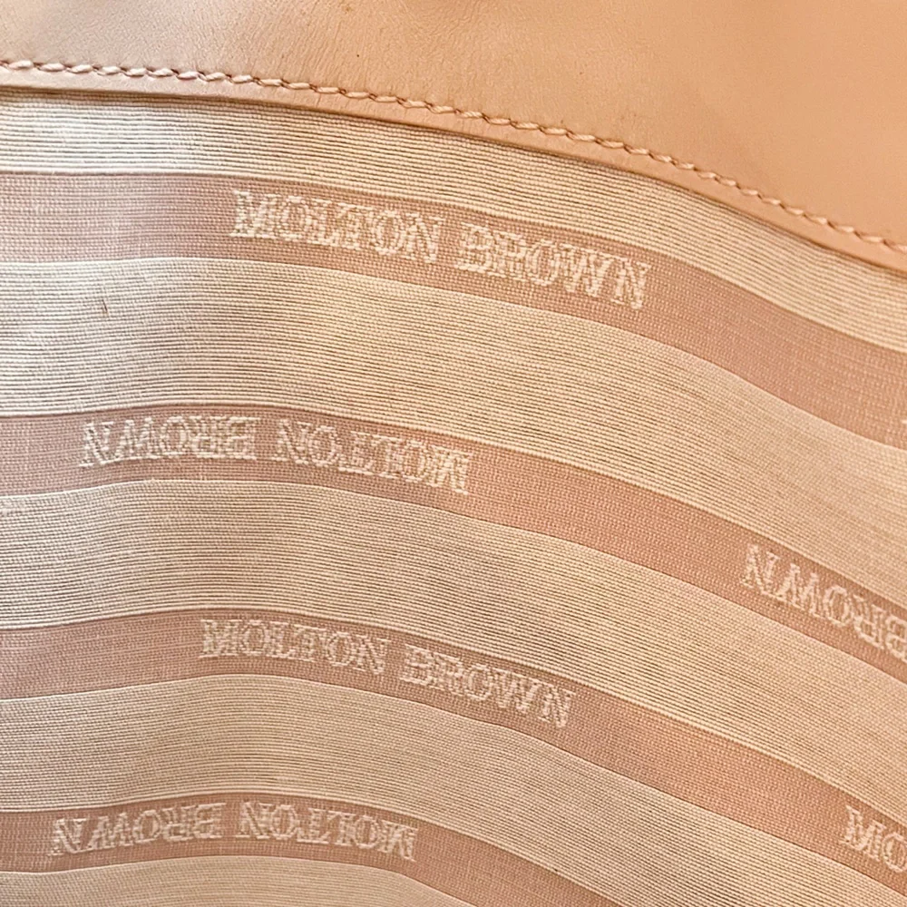 Molton Brown Buttery Pebble Nubuck Leather Tote